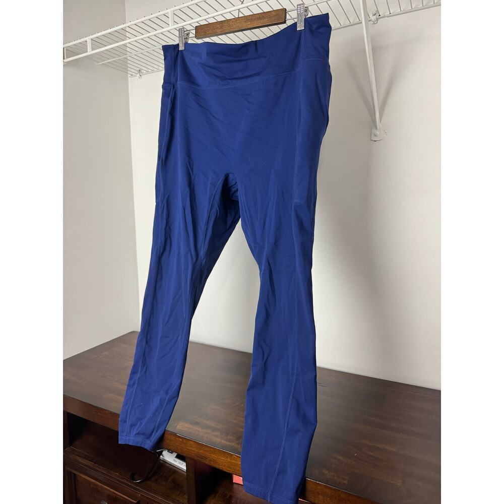 Fabletics Motion 365 Navy Blue Full Length Leggings 4X NWOT